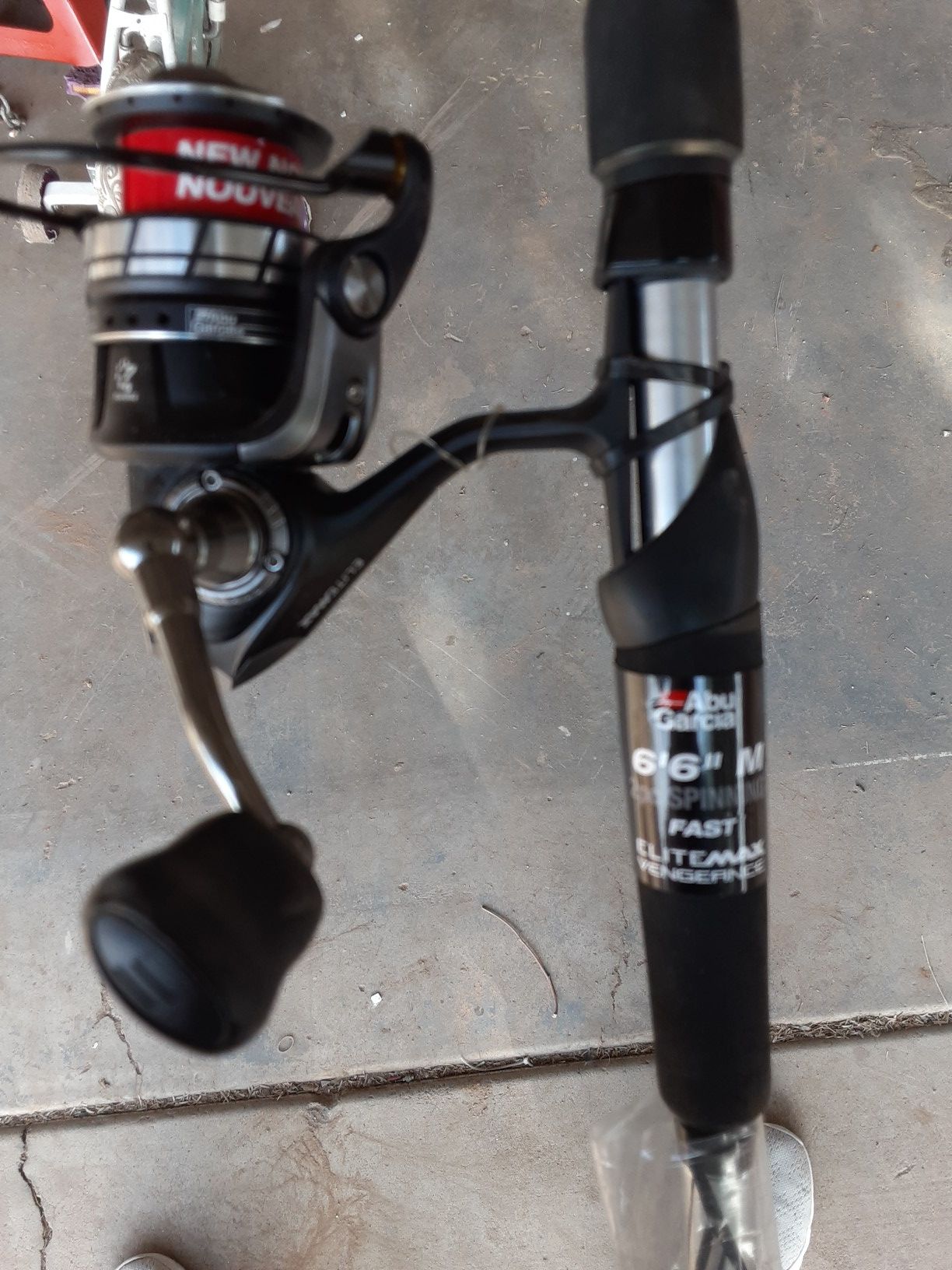Abu Garcia vengeance fishing rod combo