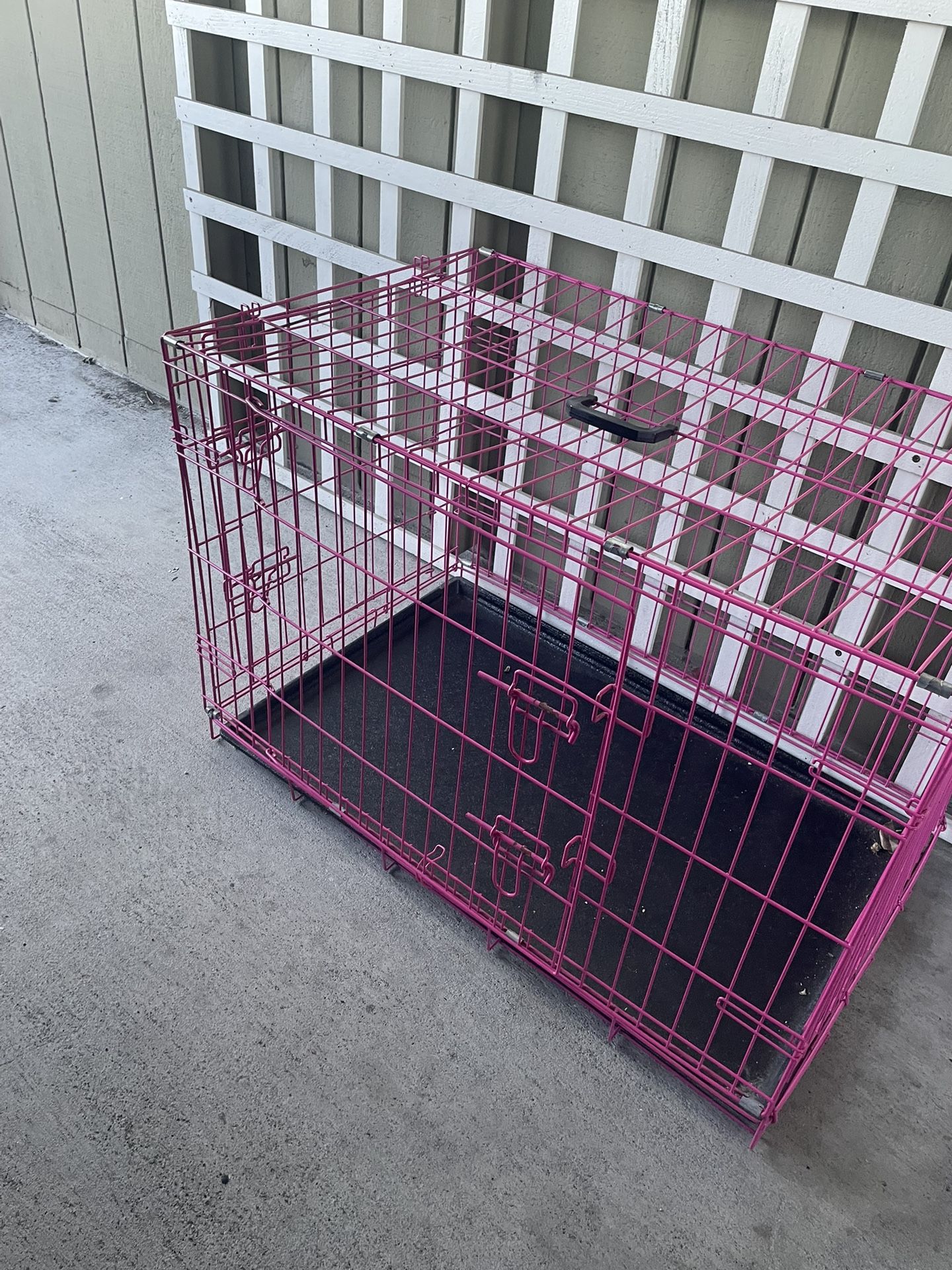 Dog Crate~ Pink
