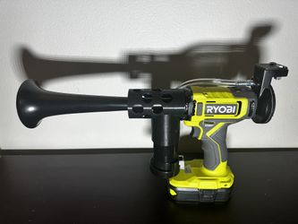 Ryobi Air Horn Gun. Black