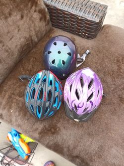 3 Helmets