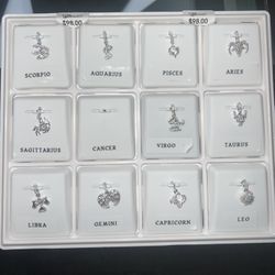 Diamond Zodiac Pendants