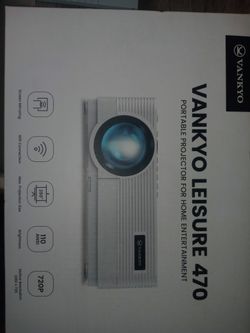 VANKYO Leisure 470 Mini Wifi Home Projector
