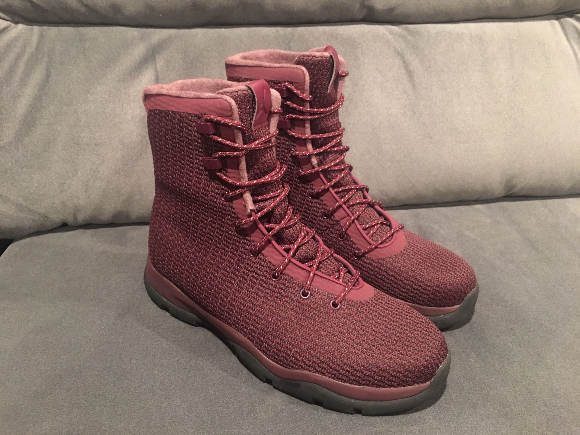 Nike Air Jordan Future Boot Maroon Burgundy Red Boots 11.5