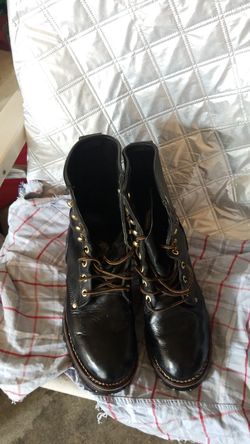 Men's work boots, Harley Davidson style