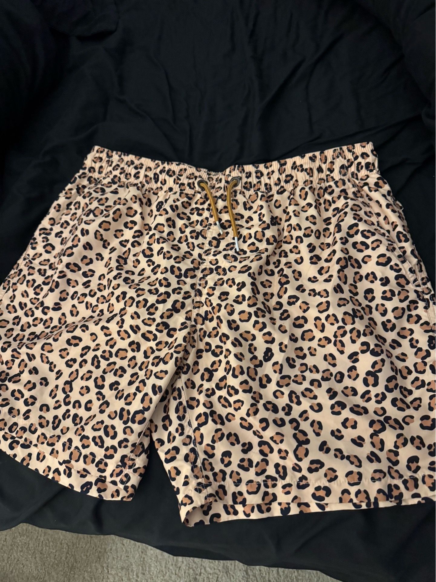 Men’s Bondi Beamers leopard swim trunks