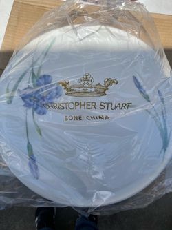 Iris Cake Plate by Christopher Stuart