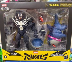 Marvel Legends Marvel Rivals Venom & Jeff the Land Shark 2 Pack Action Figures