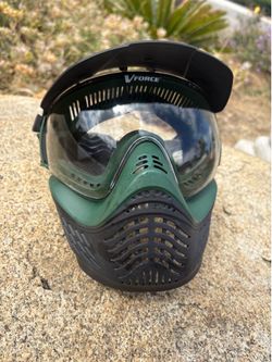 Paintball Mask - VForce - Olive Green