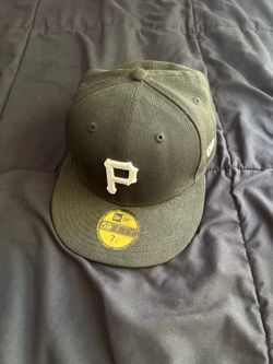 Pittsburgh Pirates Black fitted cap 7 1/2