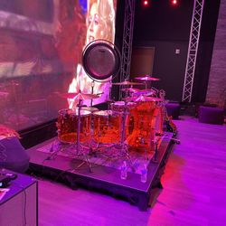 Ddrum Amber Acrylic Drums