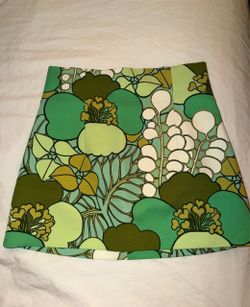 Zara Green mini skirt