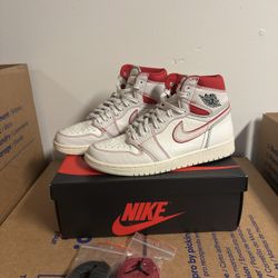 Air Jordan 1 High - Phantom Gym Red - Size 9.5