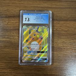 CCG 7.5 Raichu GX Full Art Blast Star Promo