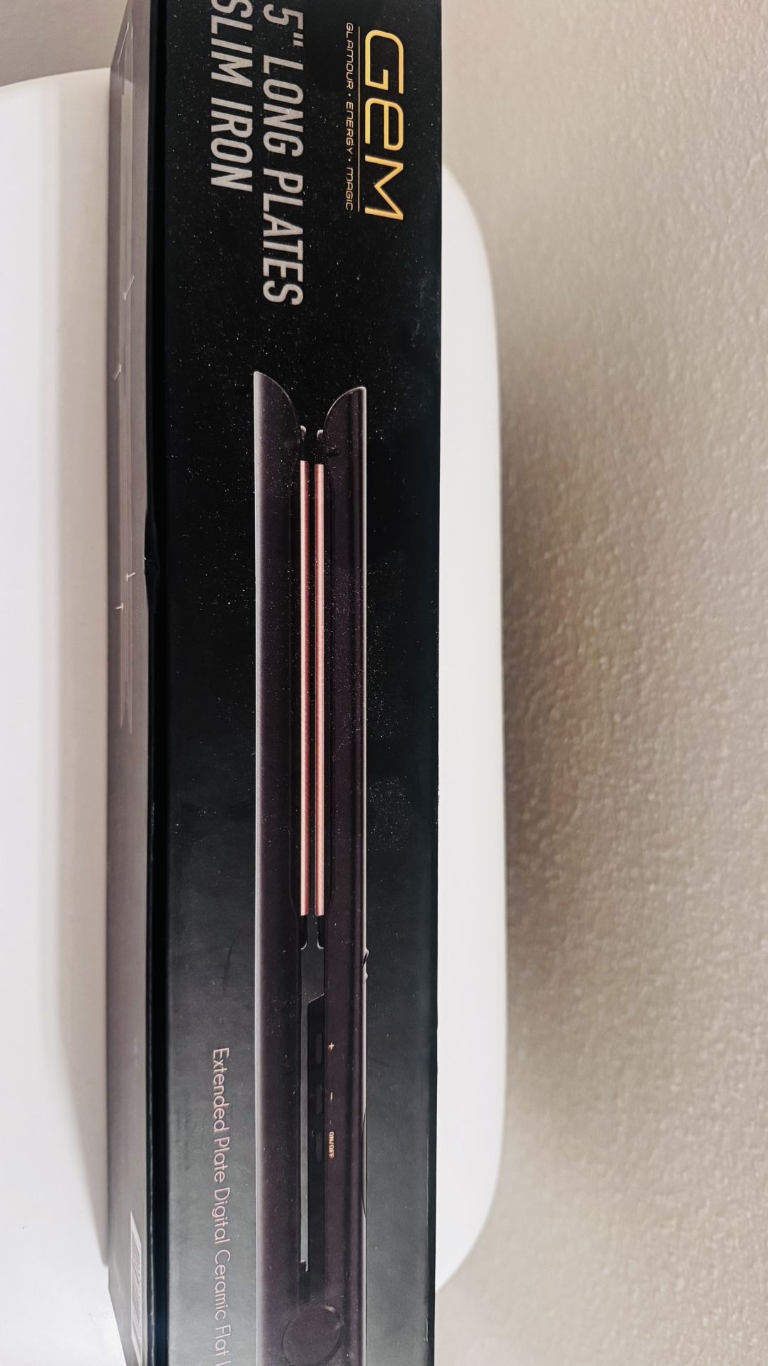 hair straightener new in packaging