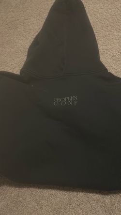 Green hoodie