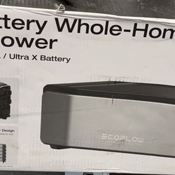 EcoFlow DELTA Pro Ultra X Smart Extra Battery new
