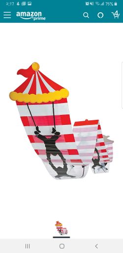 Trapeze Banner for carnival Party