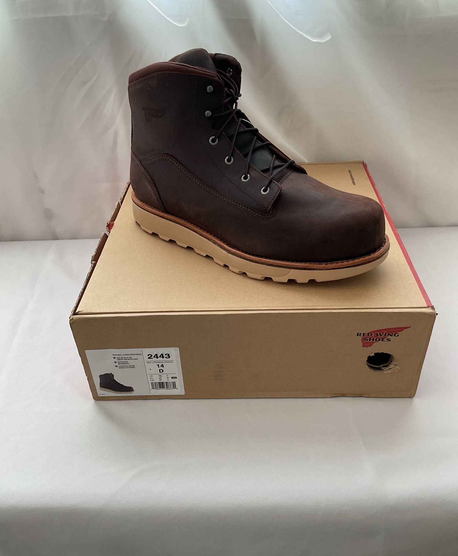 Red Wing Men’s Boots Size 14 New