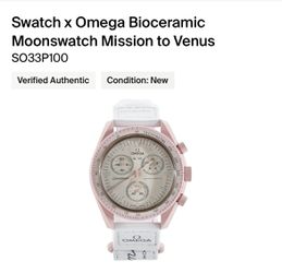 Swatch x Omega Bioceramic Moonswatch Mission to Venus for Sale in