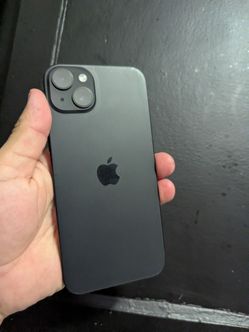 iPhone 15 plus 128gb black color cricket or at&t only