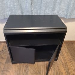 Swivel Entertainment Table/console With Wheels