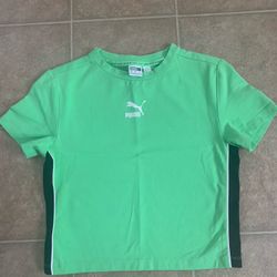 Women’s Puma Crop T-shirt Size S 
