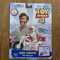 2019 Disney Story 4 Duke Caboom With Motorcycle