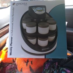 Digital Weekly pill Planner W/Advanced auto reminder