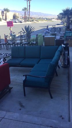 L-shaped Patio Couch