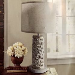 Farmhouse Table Lamp Set of 2