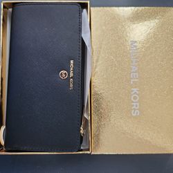 Michael Kors Black Leather Wallet