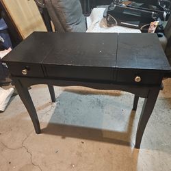 Black Vanity Desk