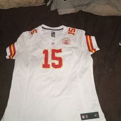 White Patrick Mahomes Jersey 2XL Women's Cut