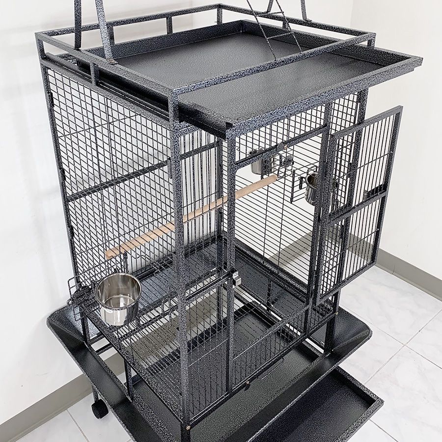 (NEW) $150 Large 68” Parrot Bird Cage for Parakeets Cockatiel Chinchilla Conure Cockatoo Lovebird Parakeet 
