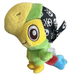 Disney Skully Jake Never Land Pirates Parrot Plush Toy Stuffed Animal Mini 5in