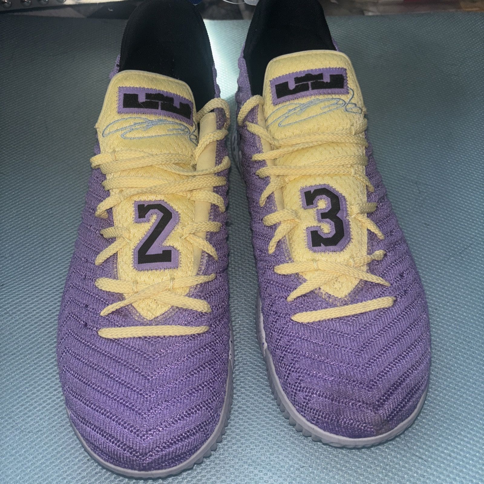 Nike LeBron 16 Lakers Heritage Shoes Size 11.5
