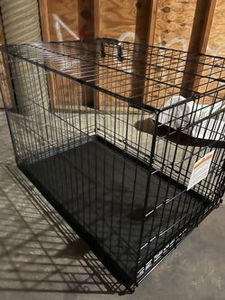 3 Portable Metal Wine Dog Crates