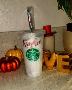 STARBUCKS COLD CUP 🎀