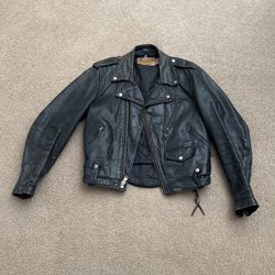 schott leather jacket vintage