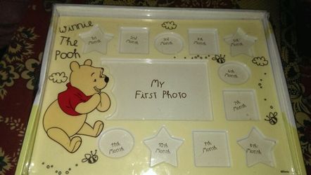 First year foto frame.