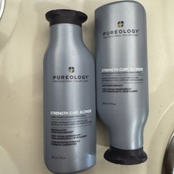 Pureology Strength Cure Blonde Shampoo and Conditioner Set