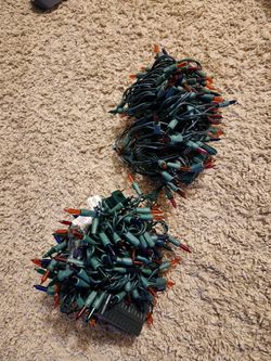 Christmas Tree Light, Floor Mat and Decoration