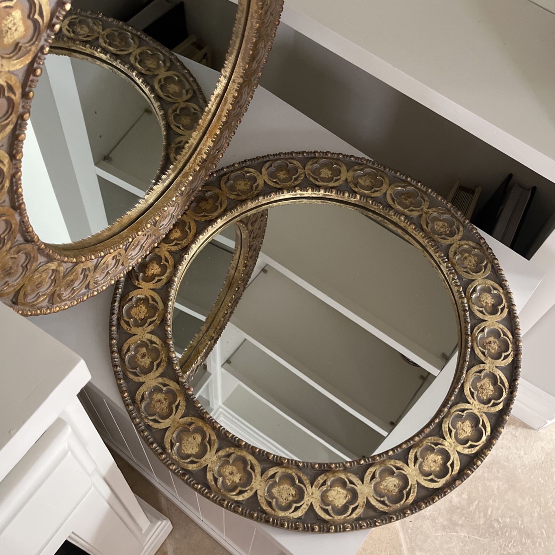 Two Round Gold Mirrors for Sale in San Diego, CA OfferUp