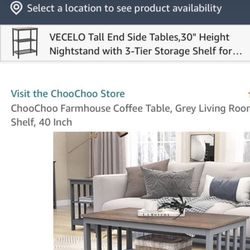 Mission Style Coffee Table 