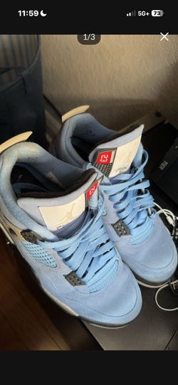 Air Jordan 4’s Retro Blue