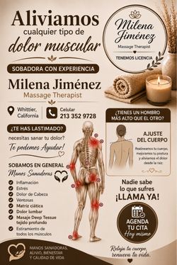 Sobadora massage therapist