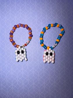 Ghost kandi bracelets festivals raves