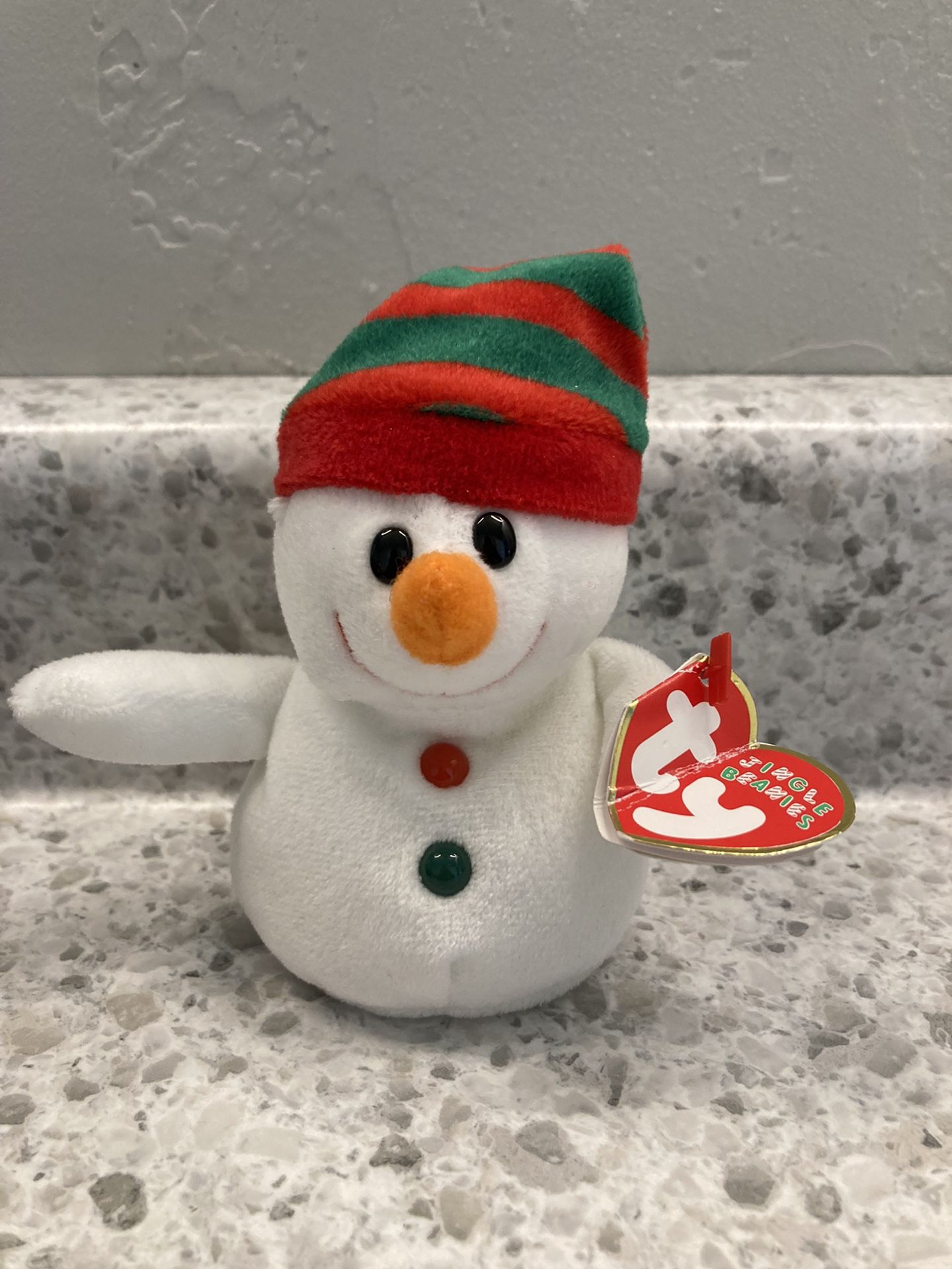 Beanie Baby (CHILLER) Snowman