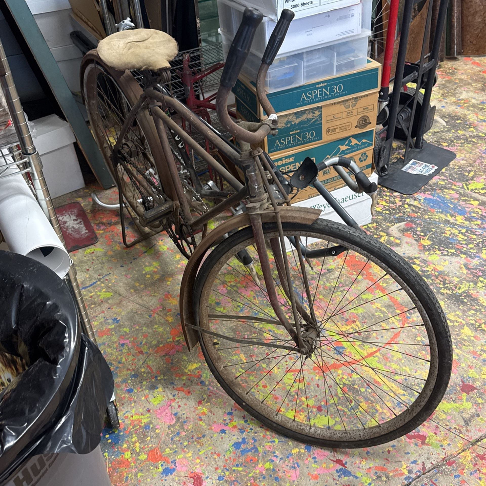 Vintage Antique Bike Collectibles & Art