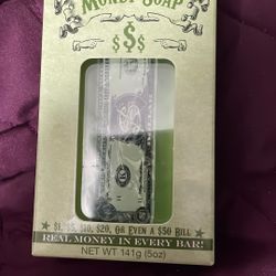 Money Soap Virginia Candle Brand The Original Real $ In Every Bar Up to $50 Gift